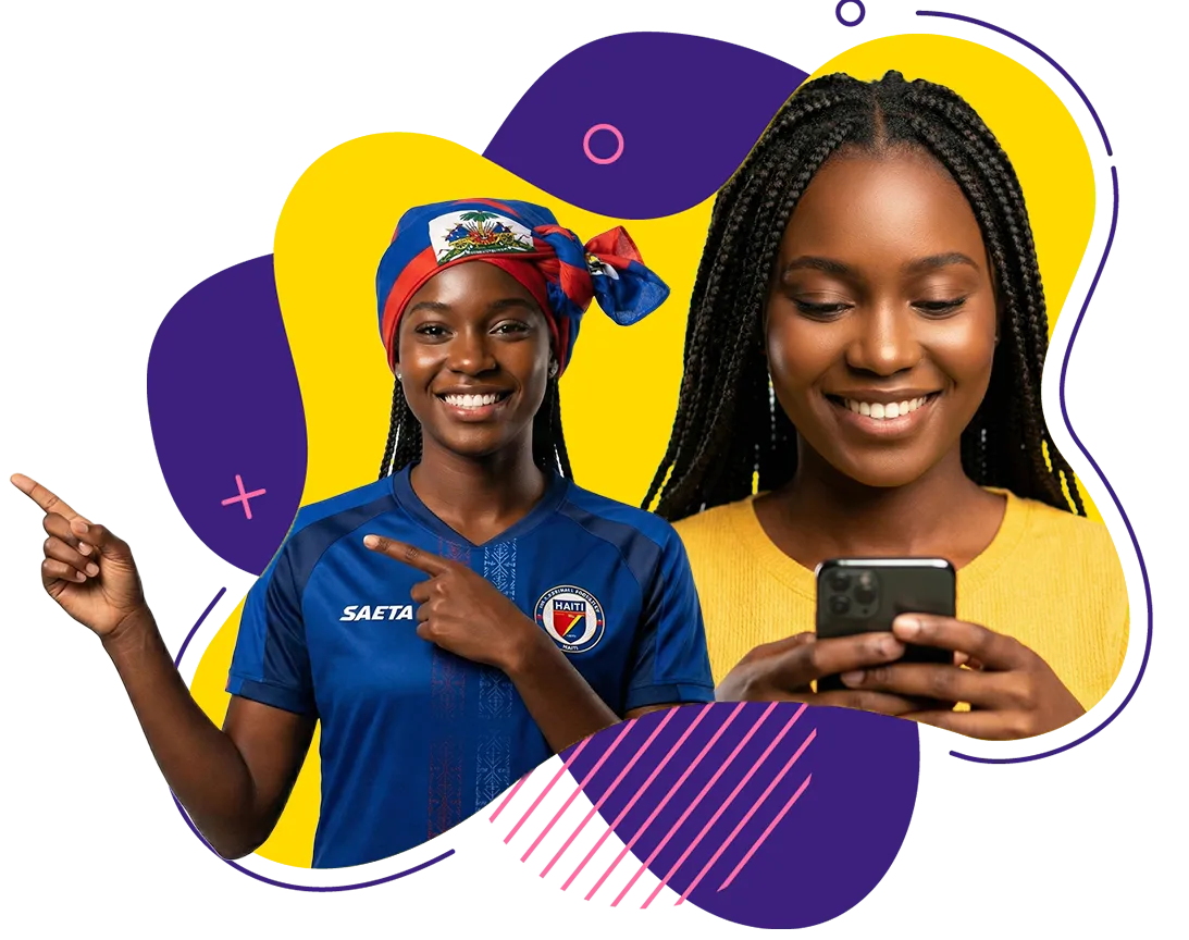 Deux créatrices de contenu haïtiennes qui réussissent grâce à Ayiba Media.